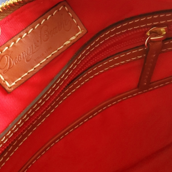 SOLD-Dooney and Bourke Kimberly Orange Crossbody - Picture 14 of 16